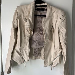 Blank NYC cream jacket